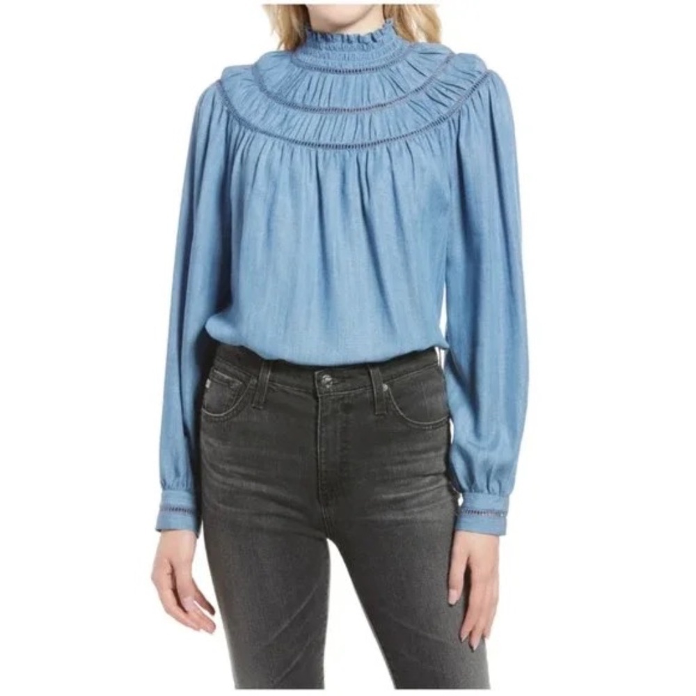 Rebecca Minkoff Jordana Top Blue 45749